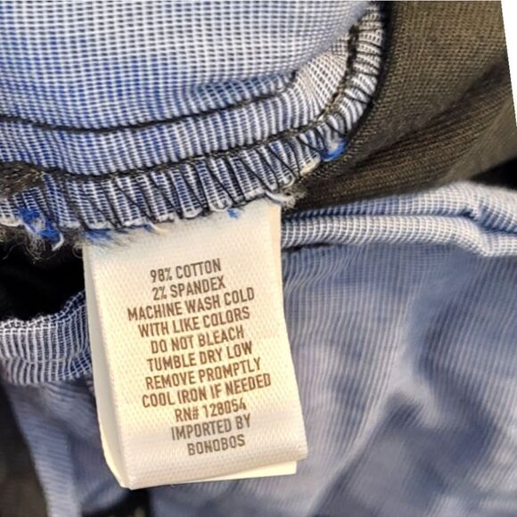 Bonobos Grey Straight Leg Chino Pants - Picture 4 of 5